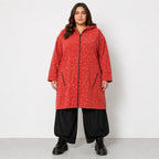 AKH Fashion · Coat · Momentum · 7035 · Red/Grey