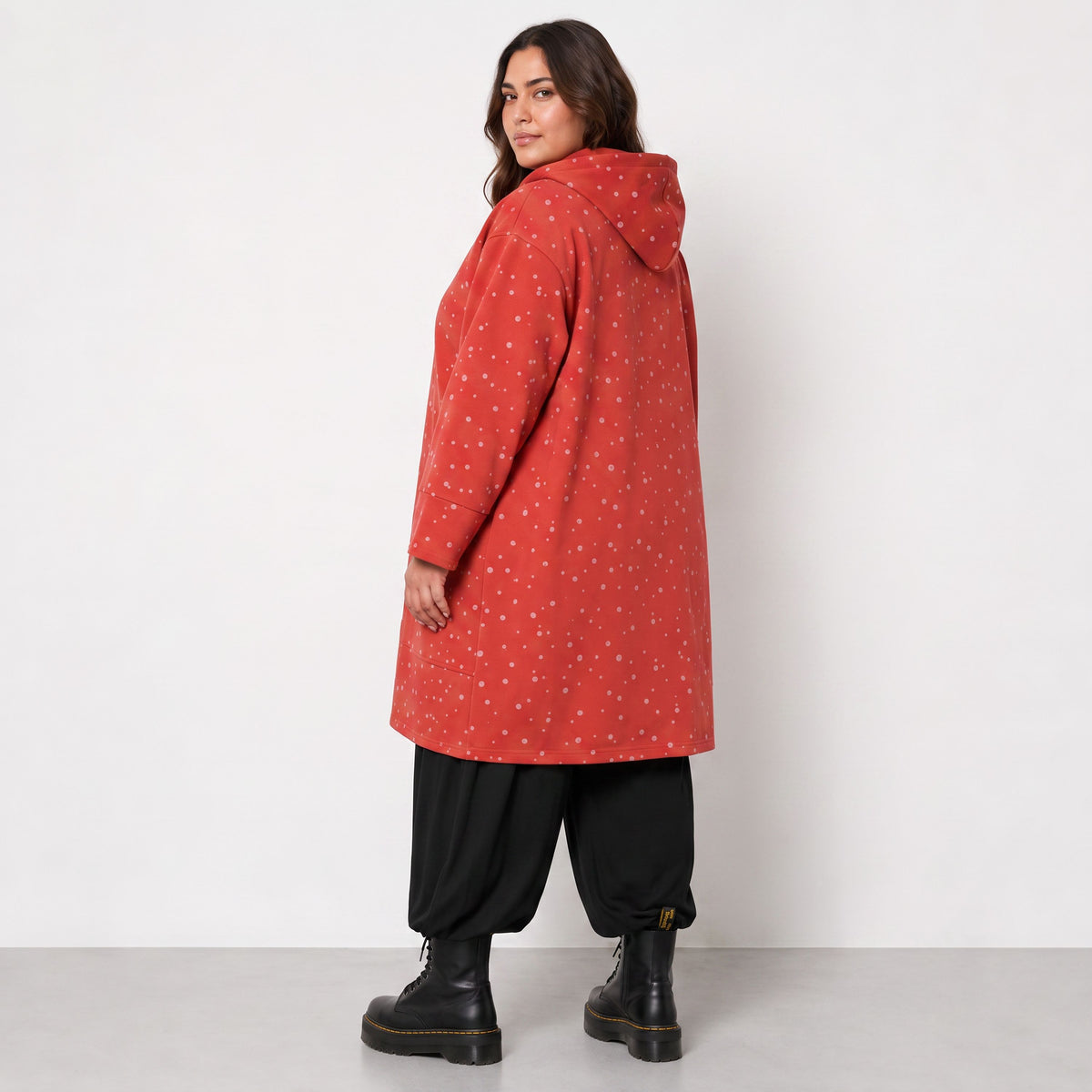 AKH Fashion · Coat · Momentum · 7035 · Red/Grey