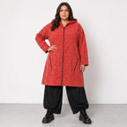 AKH Fashion · Coat · Momentum · 7035 · Red/Grey