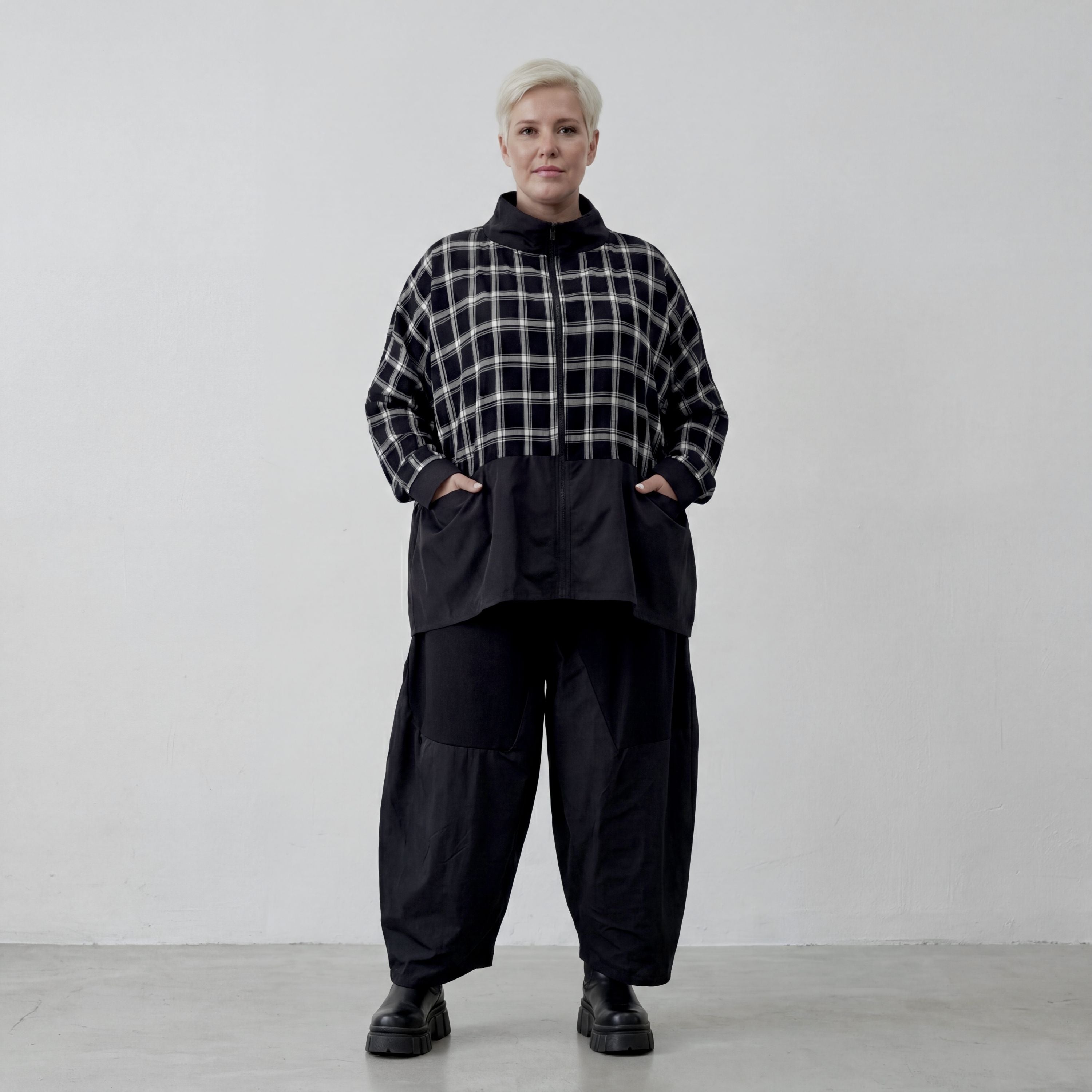 AKH Premium 7104-LadyKate, Schwarz-Weiß