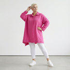 AKH Fashion 7110 Blouse, Fuchsia