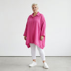 AKH Fashion 7110 Blouse, Fuchsia