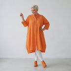 AKH Fashion 7117 blouse, orange