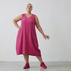 AKH Fashion 7118 Dress, Fuchsia