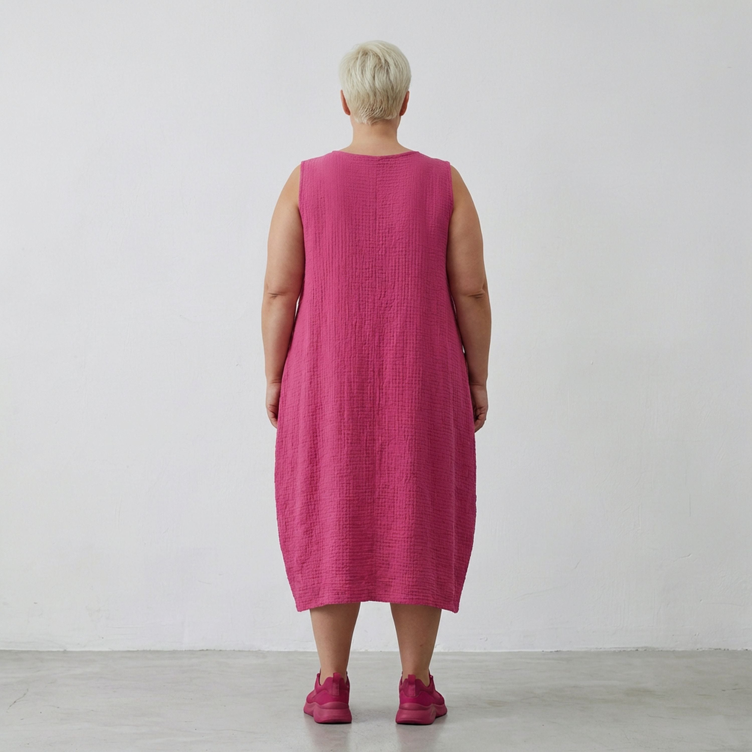 AKH Fashion 7118 Dress, Fuchsia