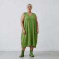 AKH Fashion 7118 Dress, Green