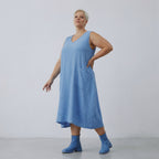 AKH Fashion 7118 Dress, Turquoise