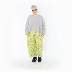 AKH Fashion · Hose · Limello · 7181 · Gelb/Grau