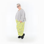 AKH Fashion · Hose · Limello · 7181 · Gelb/Grau