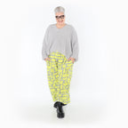 AKH Fashion · Hose · Limello · 7181 · Gelb/Grau