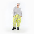 AKH Fashion · Hose · Limello · 7181 · Gelb/Grau