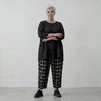 AKH Premium Hose 7209 LadyKate, Schwarz-Weiß