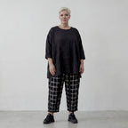AKH Premium Hose 7209 LadyKate, Schwarz-Weiß