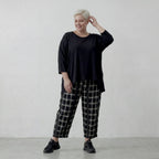 AKH Premium Hose 7209 LadyKate, Schwarz-Weiß