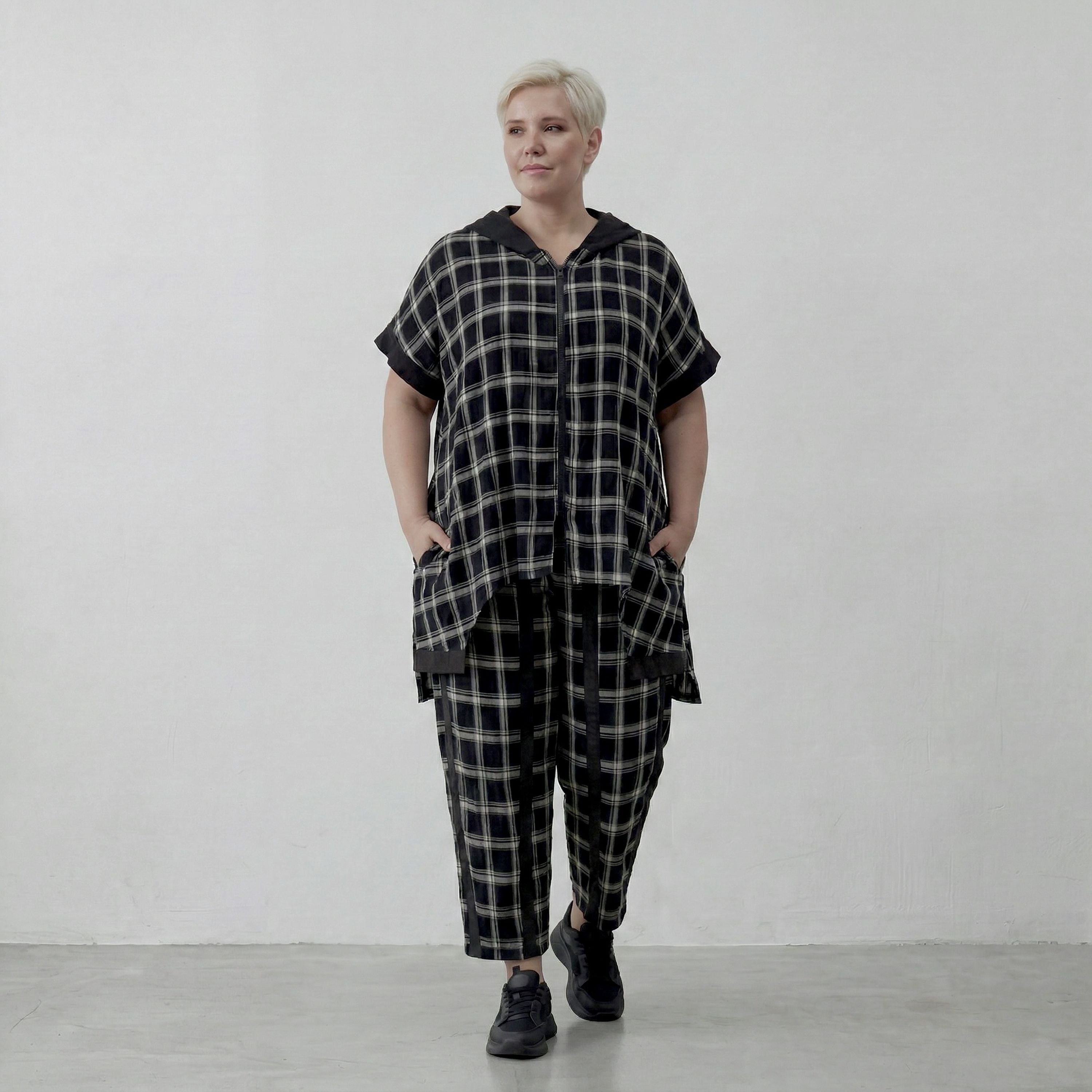 AKH Premium 7211-LadyKate, Schwarz-Weiß