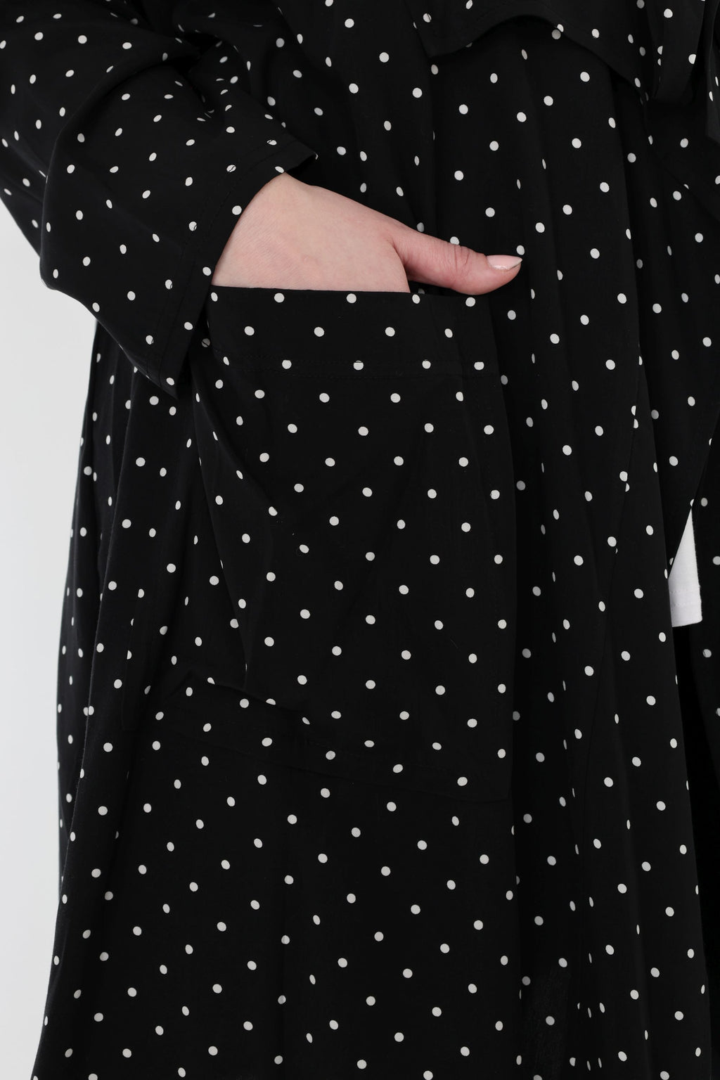 AKH Premium 7188 Cardigan, Schwarz-Weiß