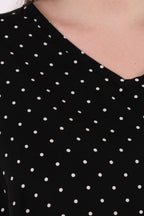 AKH Premium Kleid 7134 LoveAffair, Schwarz-Weiß