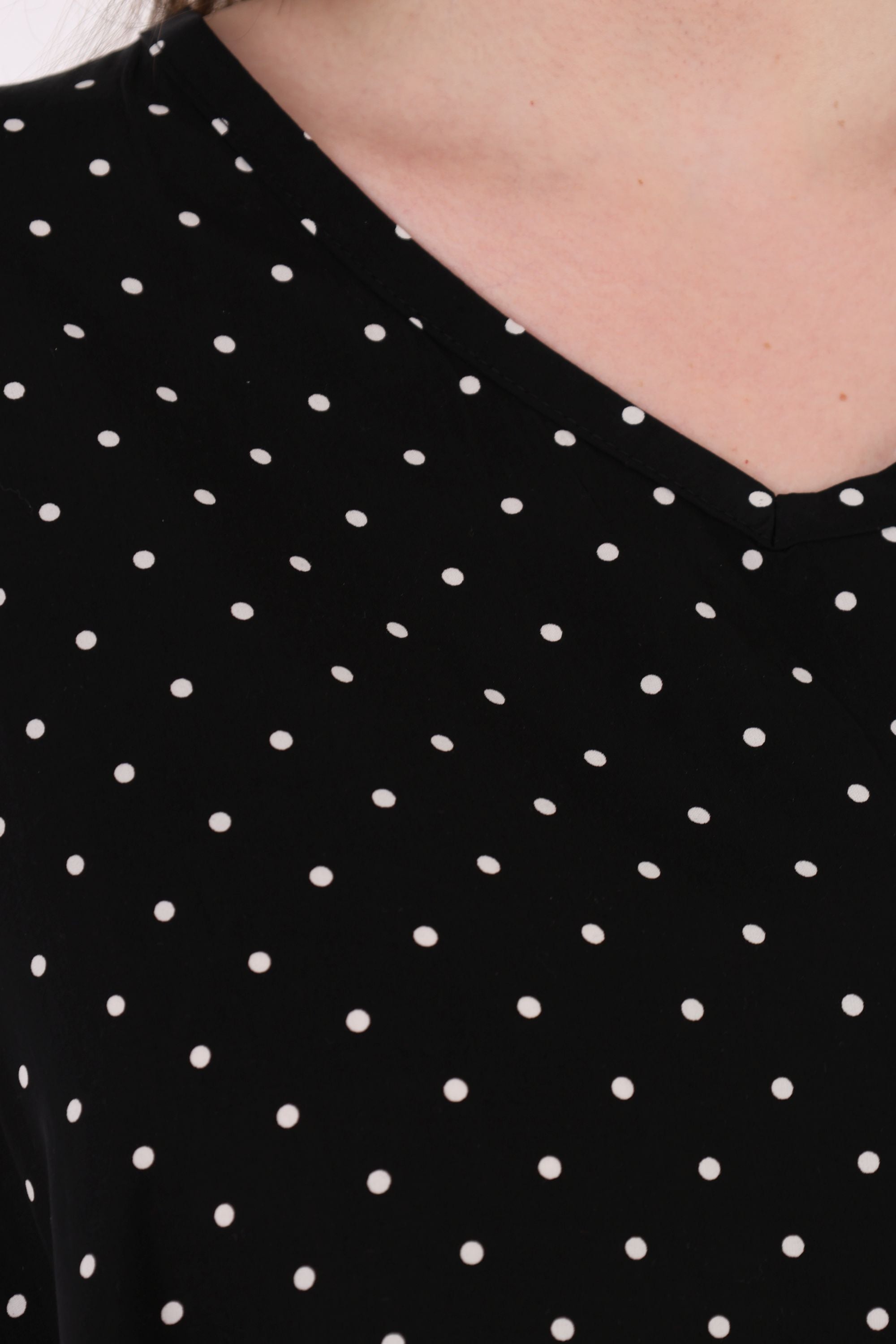 AKH Premium 7134 Dress, Black and White