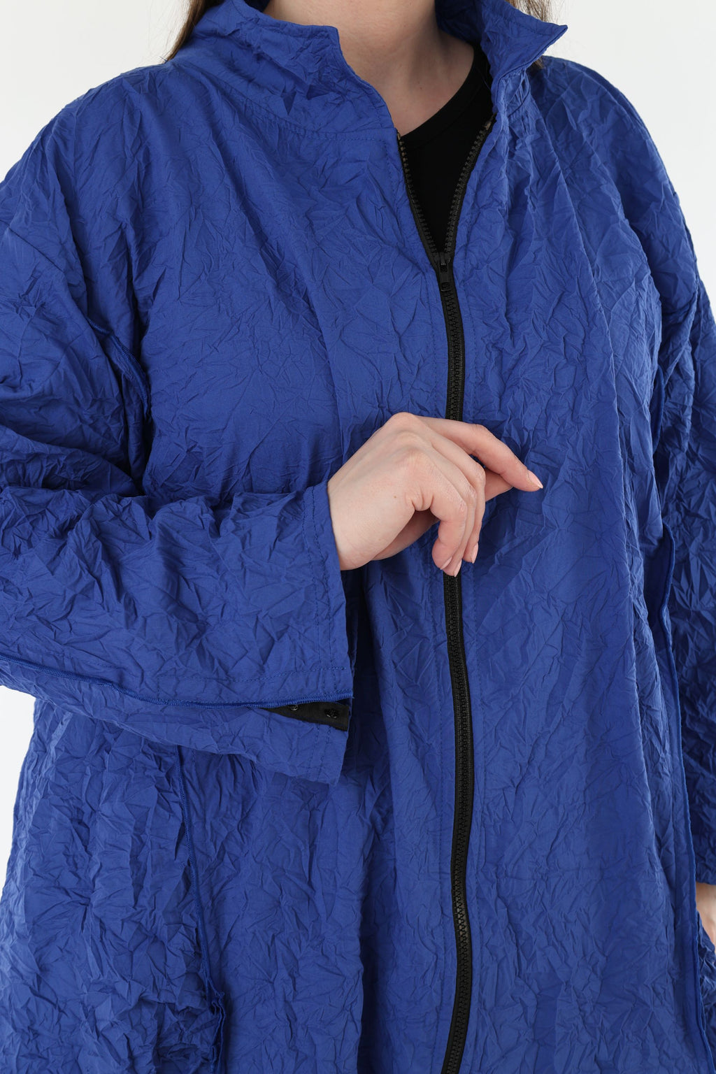 AKH Premium Jacke 7179 Crushed, Royalblau
