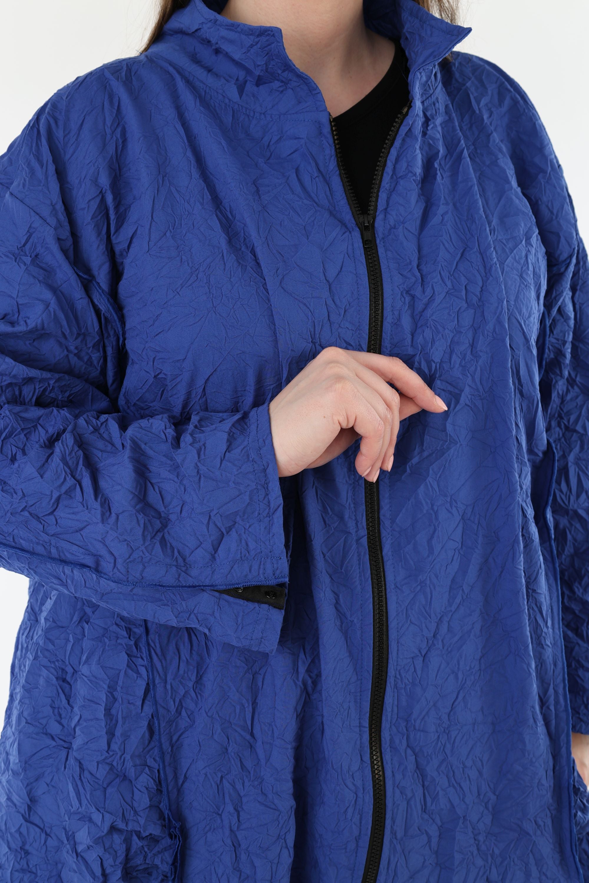 AKH Premium Jacke 7179 Crushed, Royalblau