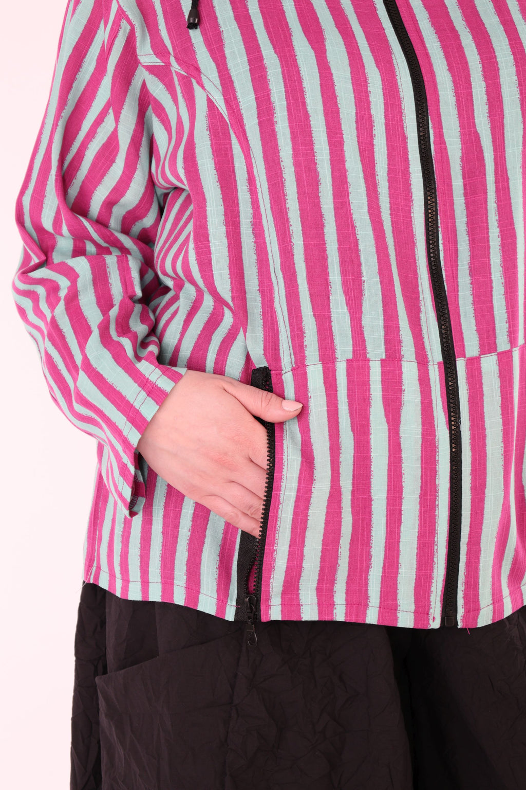 AKH Fashion 7192 Jacke, Fuchsia-Mint
