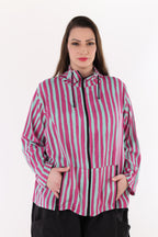 AKH Fashion 7192 Jacke, Fuchsia-Mint