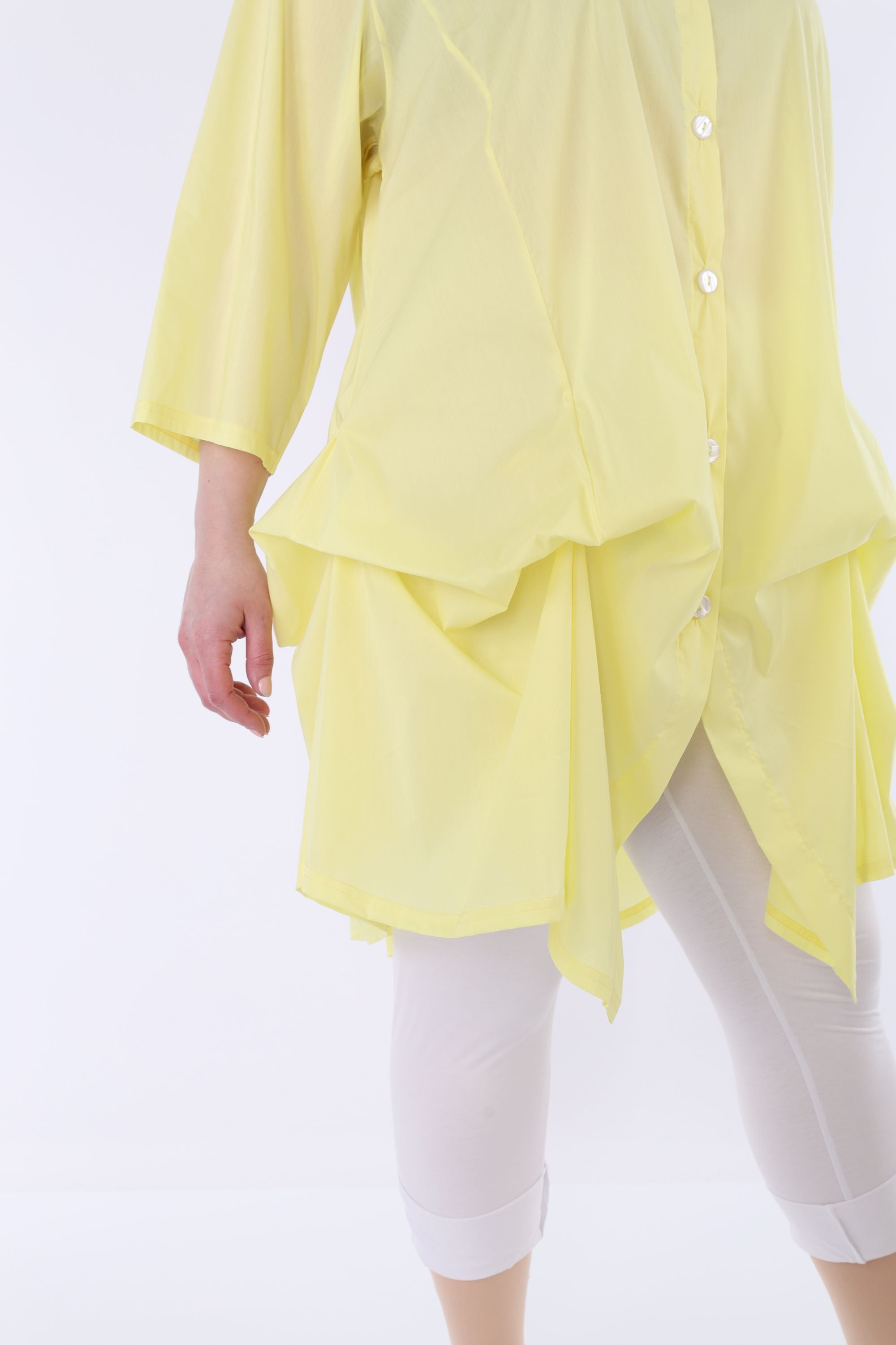 AKH Fashion 1865 Bluse, Gelb
