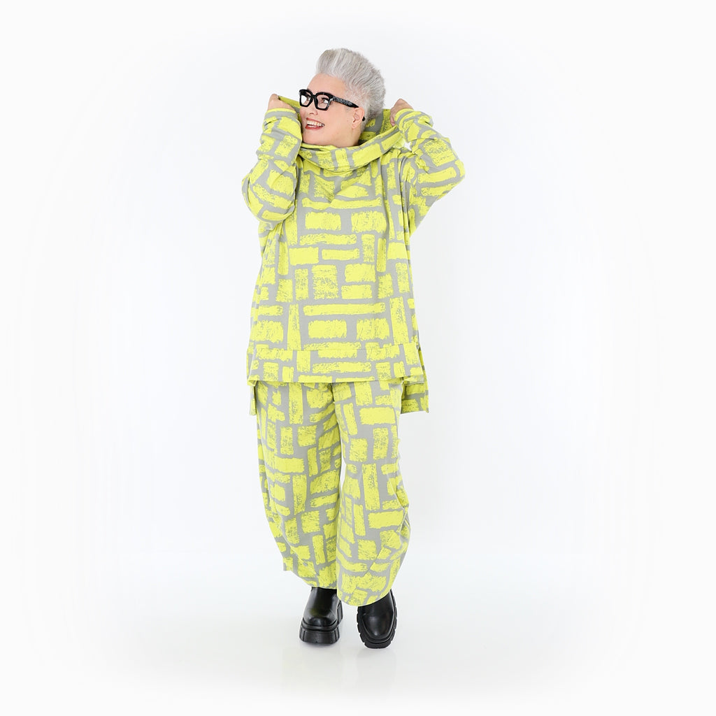 AKH Fashion · Hose · Limello · 8069 · Gelb/Grau