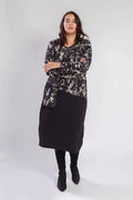 Robe PMR A829, noire et blanche