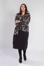 Robe PMR A829, noire et blanche