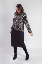 Robe PMR A829, noire et blanche