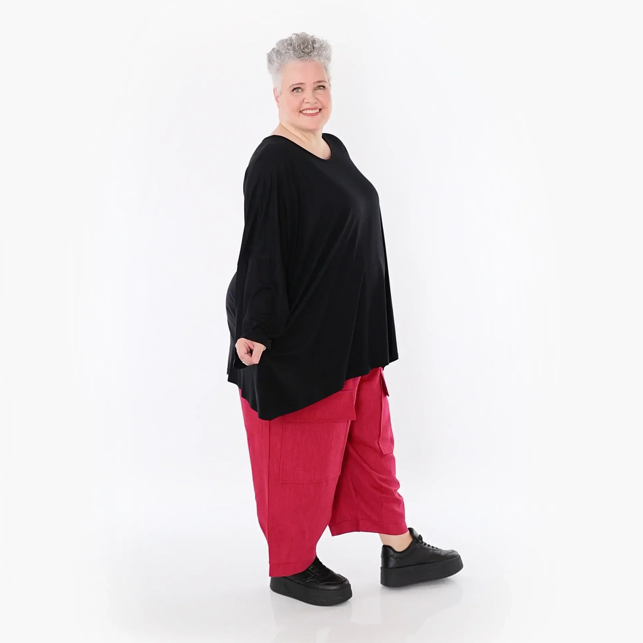 AKH Fashion Shirt 6648 Skye, Schwarz
