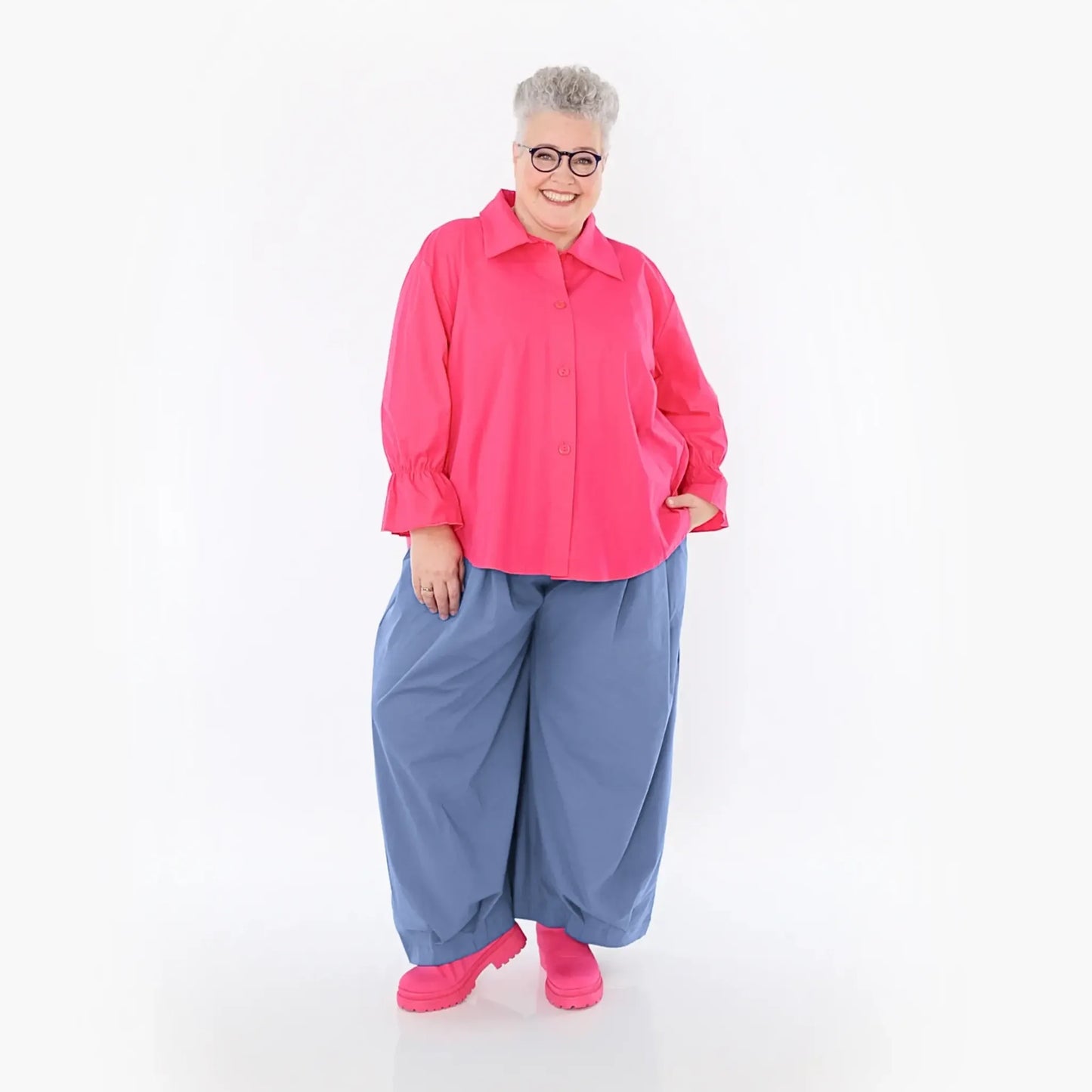 AKH Fashion 7032 Hose, Azurblau