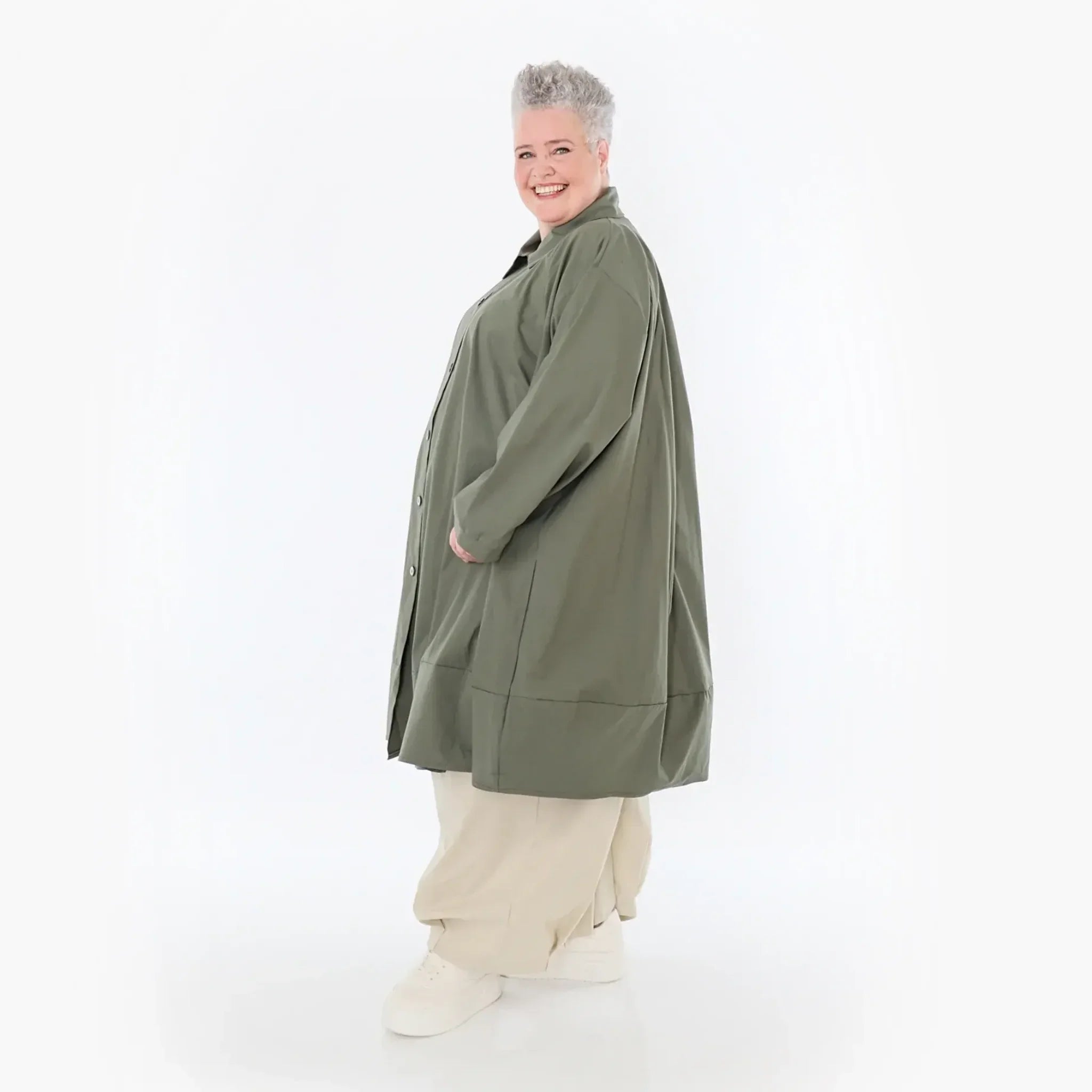 AKH Fashion 7061 Jacket, Khaki
