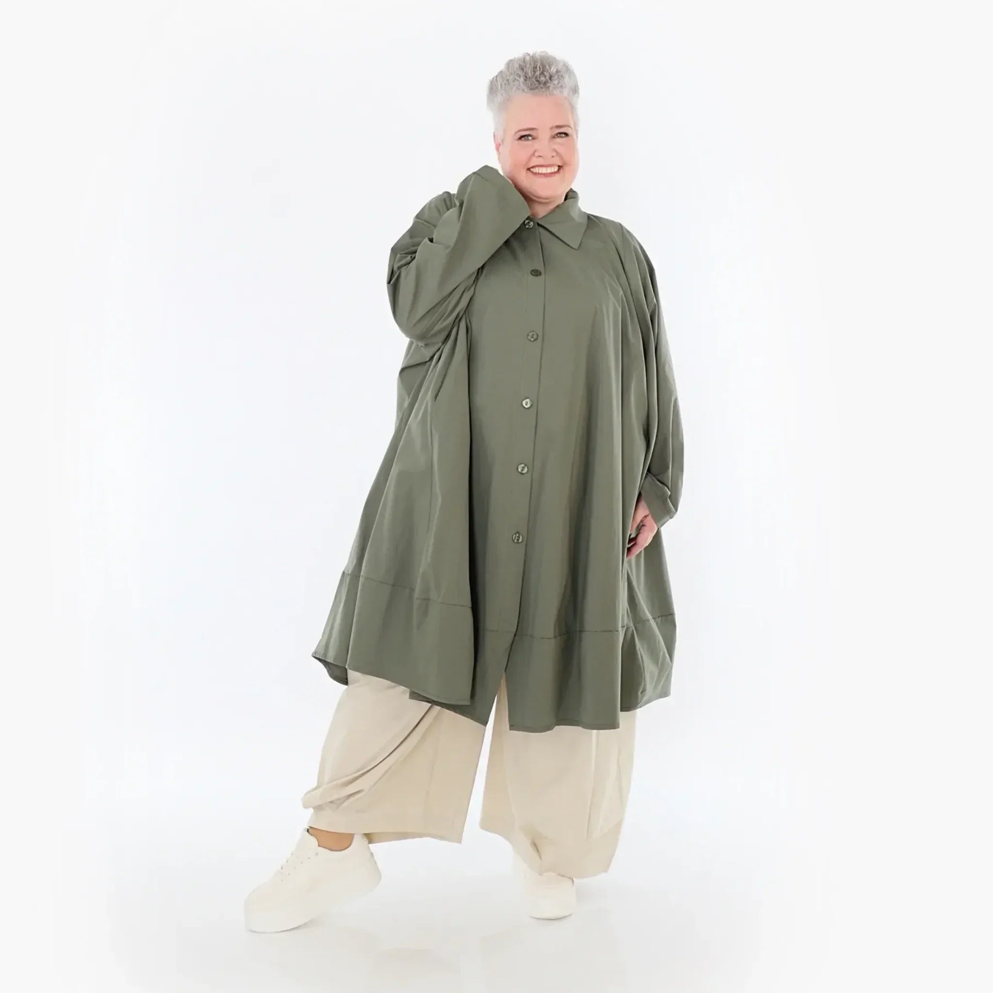AKH Fashion 7061 Jacket, Khaki