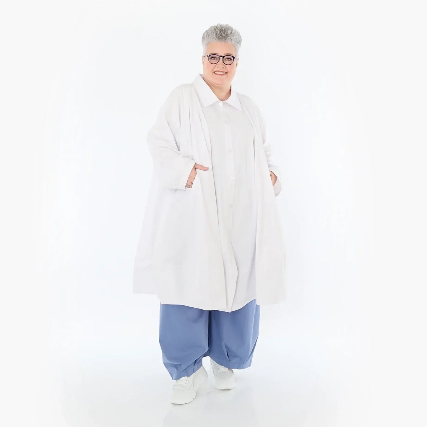 AKH Fashion 7061 Jacke, Weiß