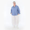 AKH Fashion Bluse 7062 Celestia, Azurblau