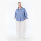 AKH Fashion Bluse 7062 Celestia, Azurblau