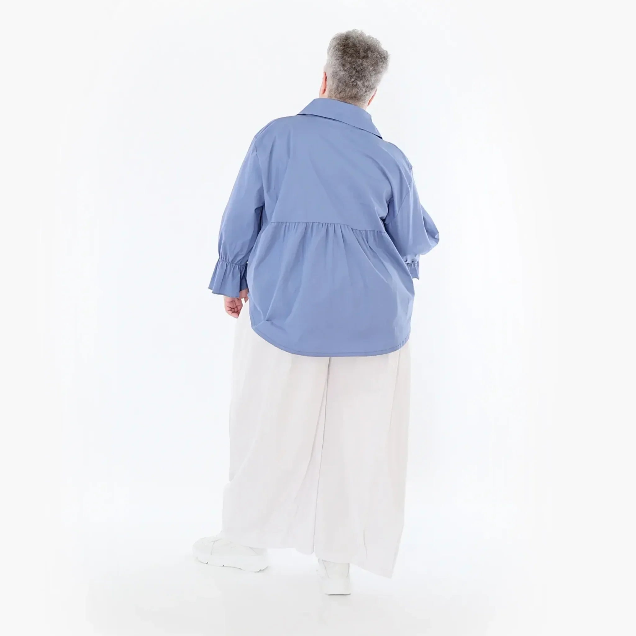 AKH Fashion Bluse 7062 Celestia, Azurblau