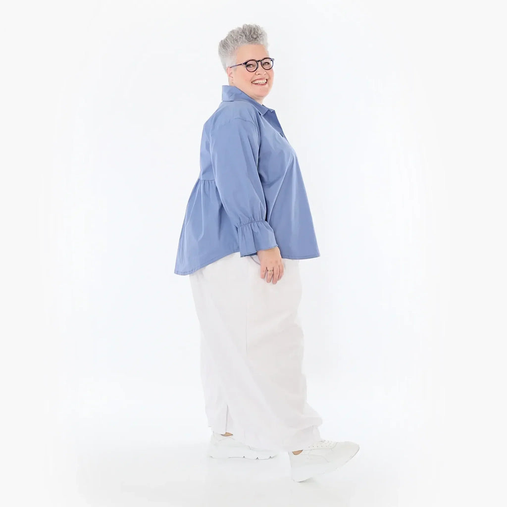 AKH Fashion Bluse 7062 Celestia, Azurblau