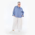 AKH Fashion Bluse 7062 Celestia, Azurblau