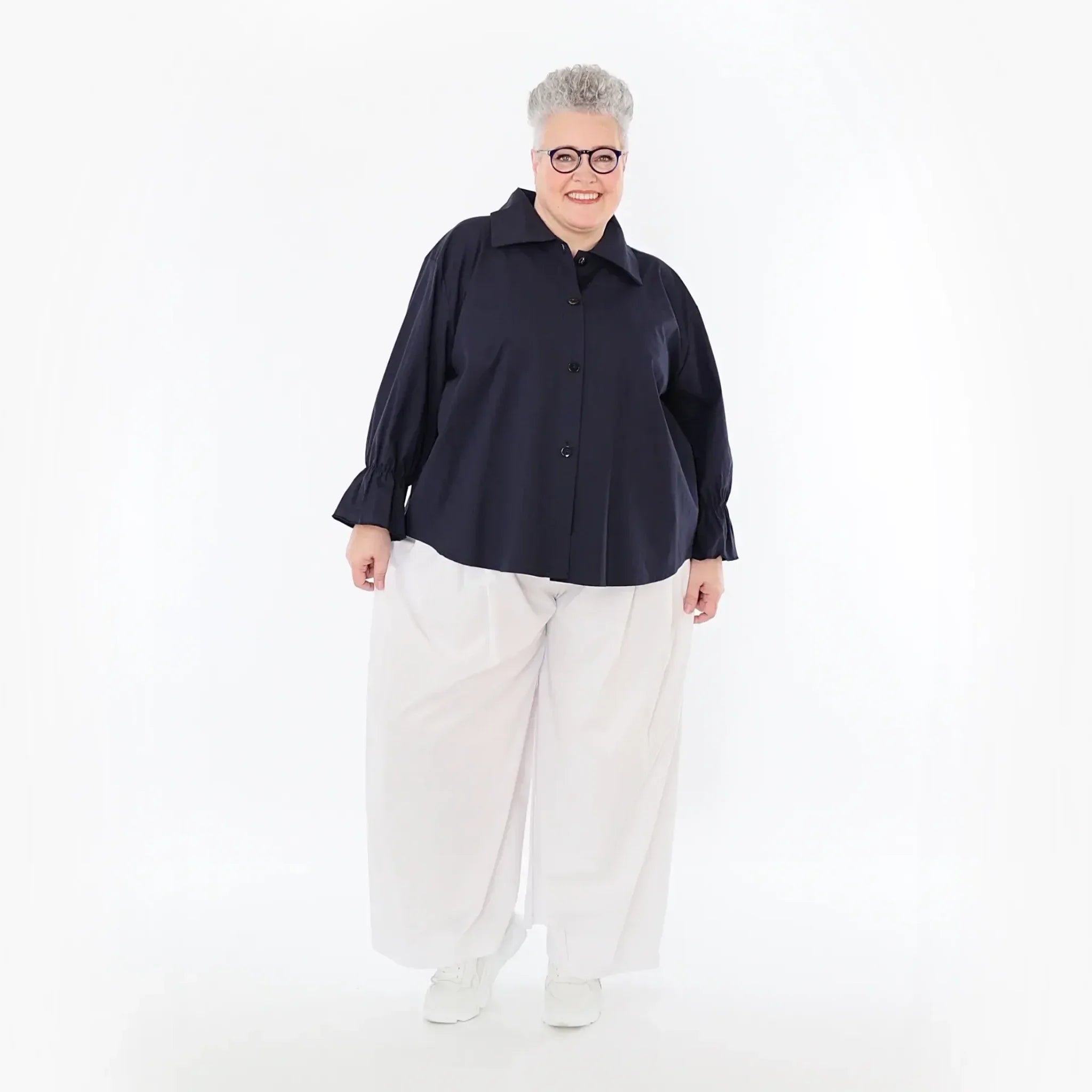 AKH Fashion Bluse 7062 Celestia, Marine