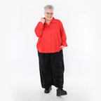 Chemisier AKH Fashion 7062, rouge
