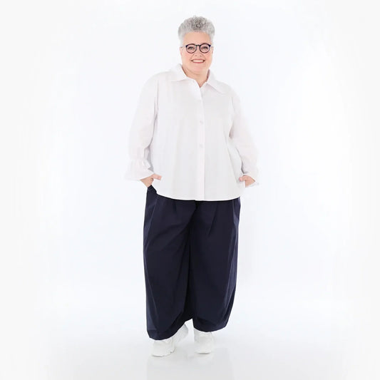 AKH Fashion 7062 Bluse, Weiß