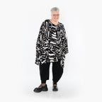 AKH Fashion · Shirt · LiquidLines · 6911 · Schwarz/Weiß