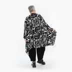 AKH Fashion Jacket 6917 LiquidLines, Black/White