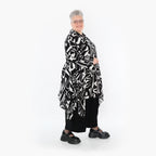 AKH Fashion Jacket 6917 LiquidLines, Black/White