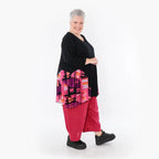 AKH Fashion 6862 Shirt, Schwarz-Multi