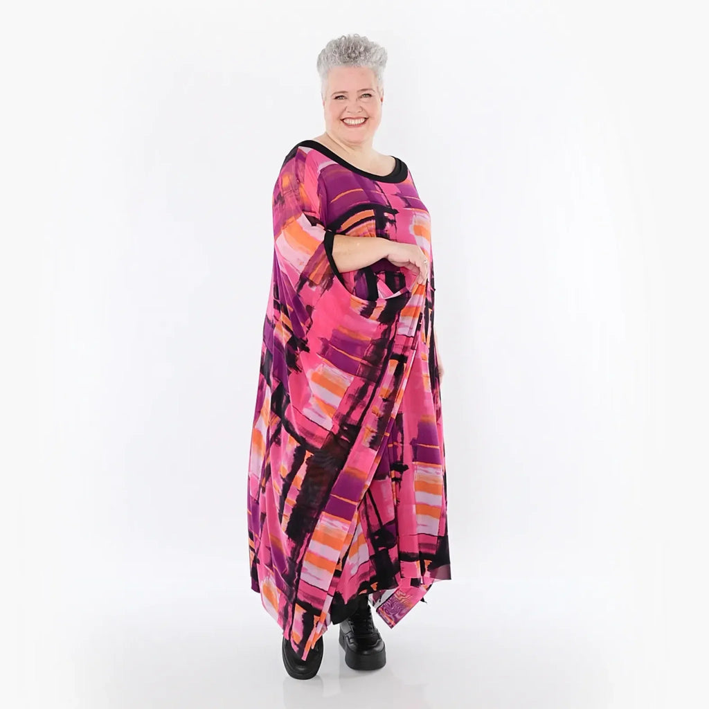 AKH Fashion Überwurf 7100 Aquarell, Multicolor