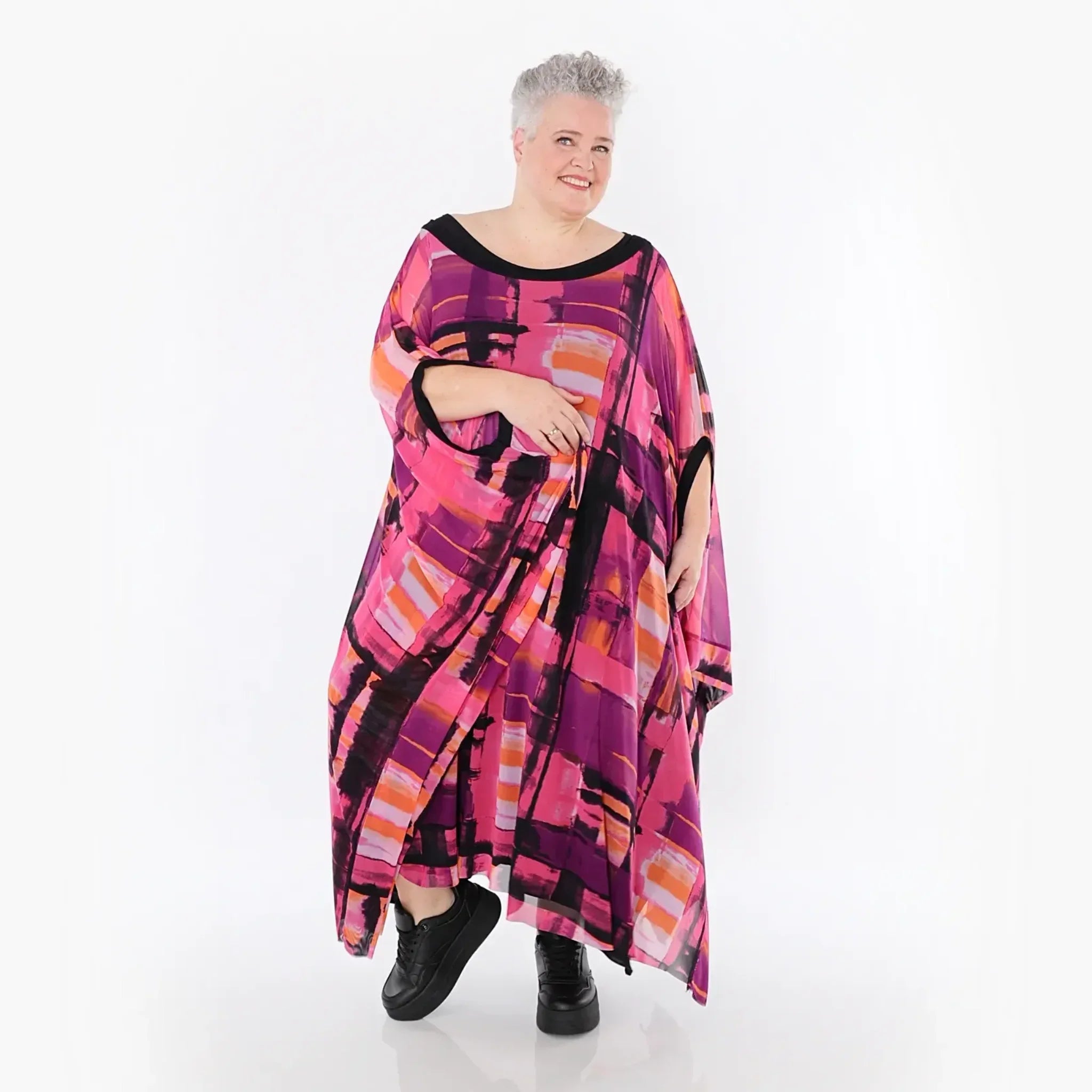 AKH Fashion Überwurf 7100 Aquarell, Multicolor